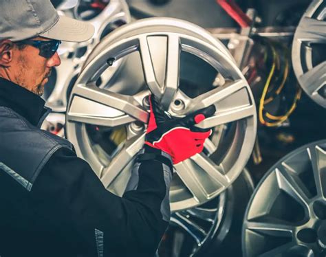 Alloy Wheel Repair Process