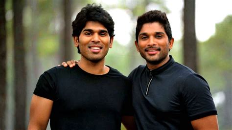 allu arjun brother photo