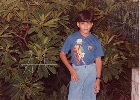 allu arjun childhood pic