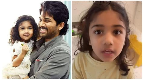 allu arjun daughter photos