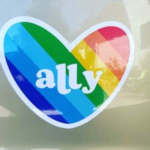 Ally Sticker Meaning