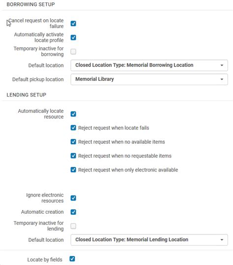 Alma Resource Sharing Pickup Location