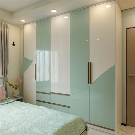 Designer Mirror Almirah, For Home, Ziya Interior Decorator ID