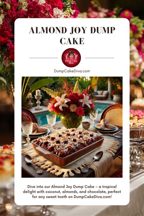 Almond Joy Dump Cake