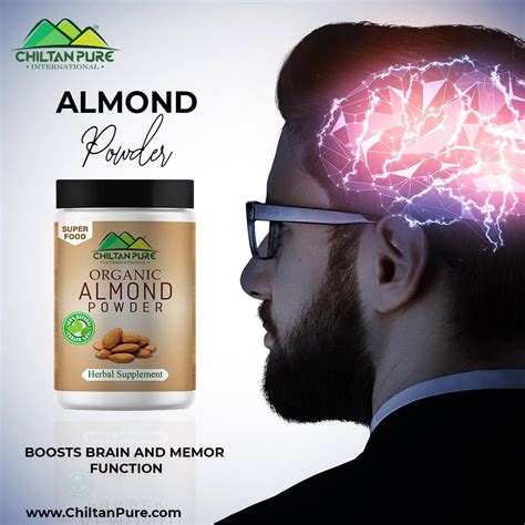 Bubuk Almond untuk Fungsi Otak