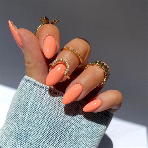 almond vacation nails