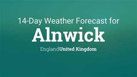 alnwick weather forecast 14 days