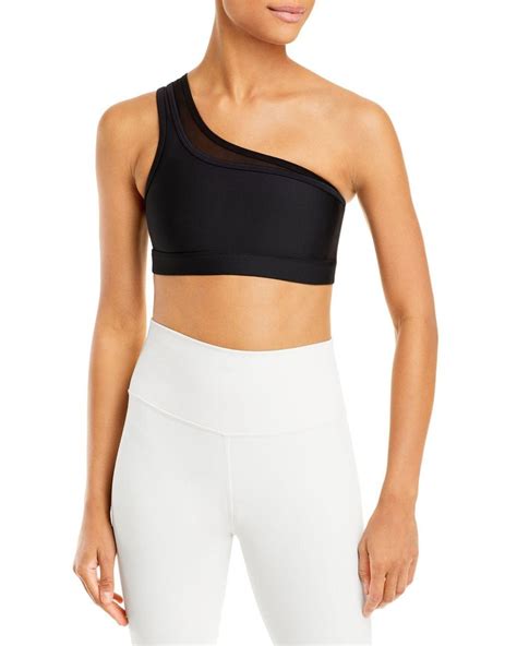 Alo Yoga Synthetic Lush Sports Bra in Black Save 48 Lyst