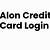 alon credit card login