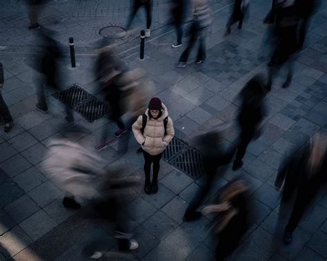 alone in a crowd meaning