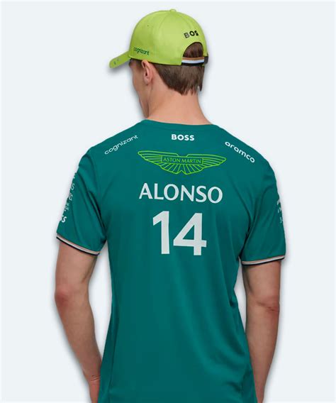 alonso aston martin camiseta