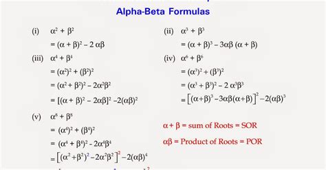 alpha^2 beta^2 formula