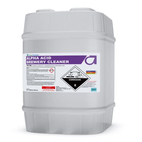 Alpha Acid Brewery Cleaner