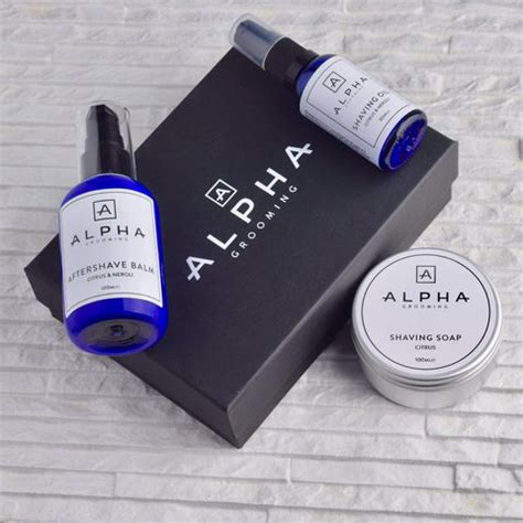 Premium Alpha Grooming Products for Men