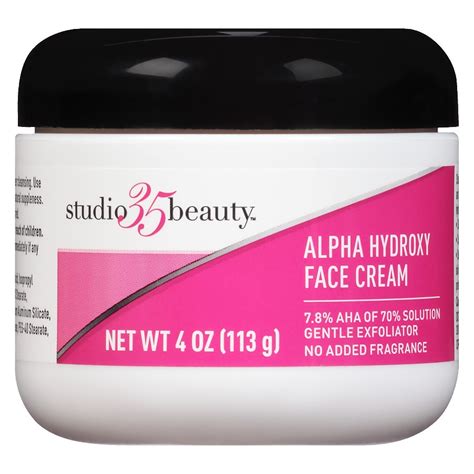 Alpha Hydroxy Acid Face Creams
