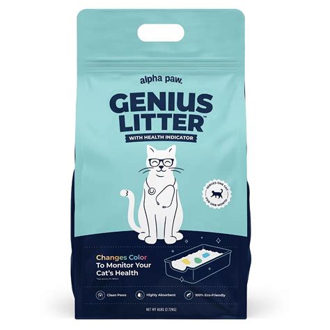 alpha paw genius cat litter