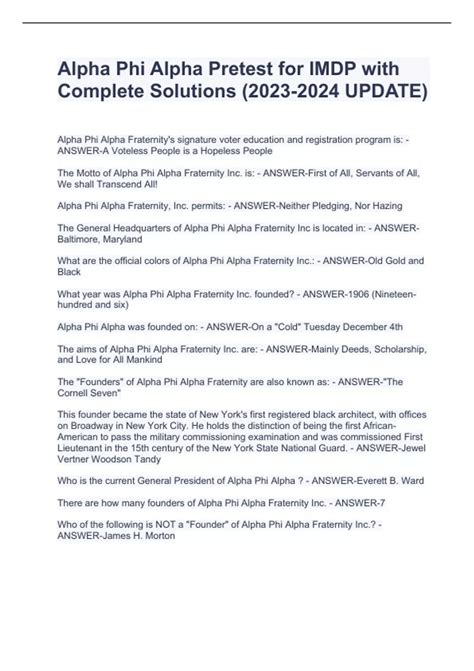 alpha phi alpha imdp