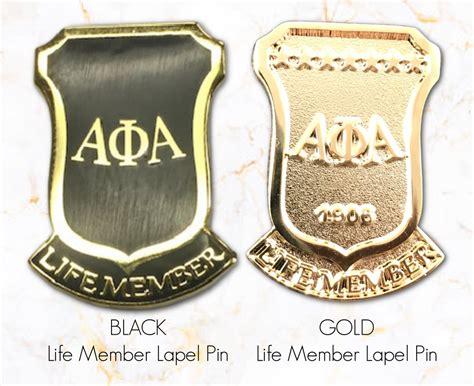 alpha phi alpha life member paraphernalia