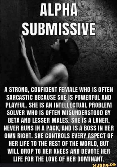 Unlocking Alpha Submissive Female Dynamics