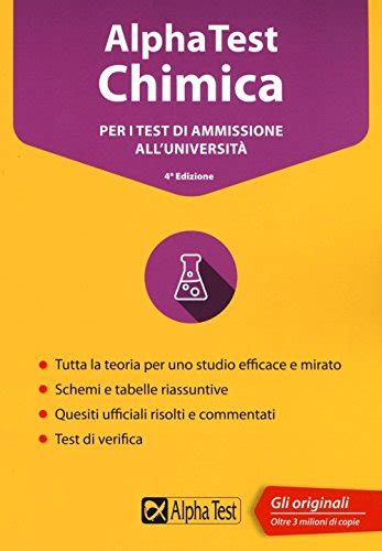 alpha test chimica pdf