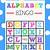 alphabet bingo free printable - high resolution printable