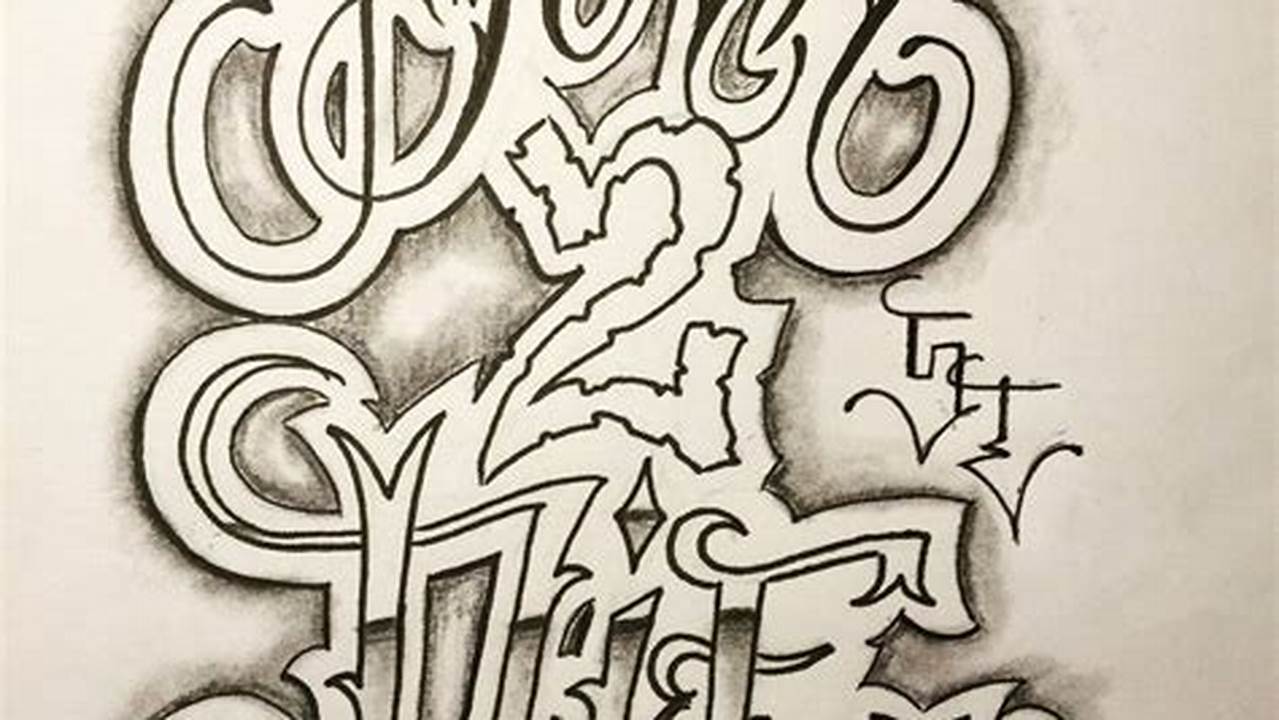 Discover the Wicked World of Gangster Lettering: Uncover Hidden Meanings and Styles