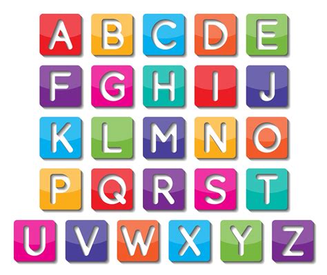 alphabet in alphabetical order a to z