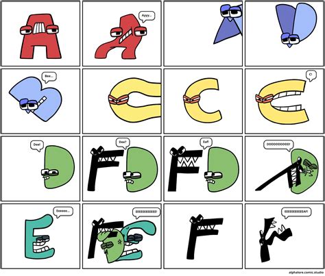alphabet lore comic
