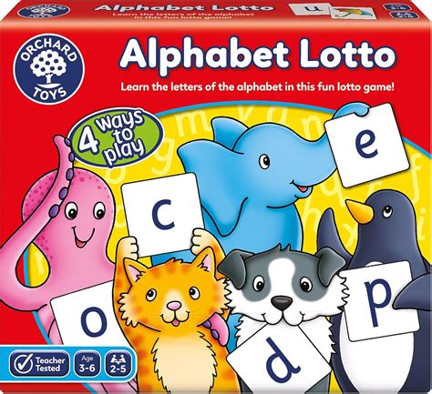 Alphabet Lotto Amazon