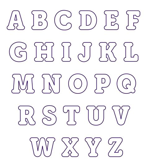 alphabet patterns examples