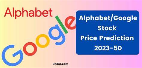 alphabet stock price prediction 2023