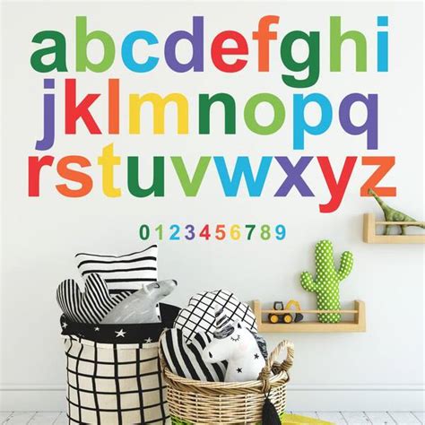 Alphabet Wall Decals Set