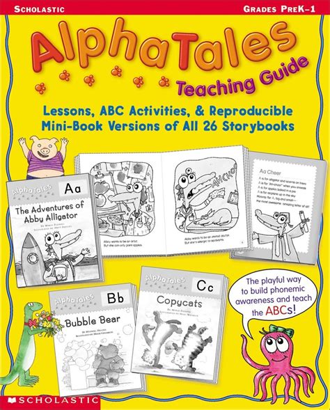 Scholastic AlphaTales Grade K1 Learning Library Set Softcover, 128