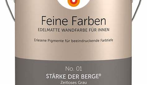 Alpina Feine Farben No. 1 Zeitloses Grau edelmatt 2,5 l