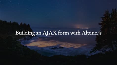 Alpine.js: Enhancing User Interfaces with Dynamic Data