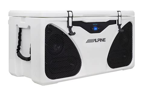 Alpine Speaker Ice Chest