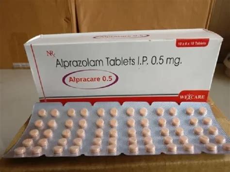 alprazolam 0.5 mg tablet cost