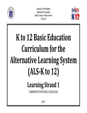 als curriculum guide 2019 pdf