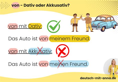 Verwendung von Dativ und Akkusativ Dativ und akkusativ, Dativ deutsch, Deutsch lernen