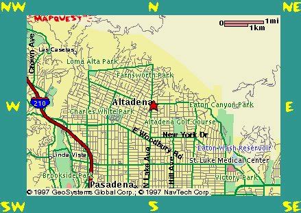 Altadena Ca Mapquest