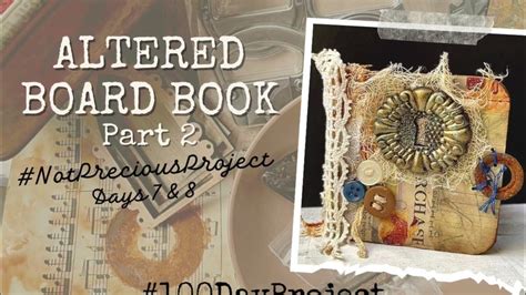 altered book Book art projects, Art journal cover, Art