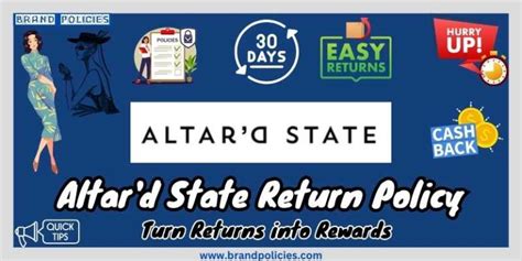 altered state return policy