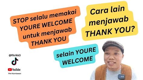 Alternatif lain untuk menyampaikan terima kasih