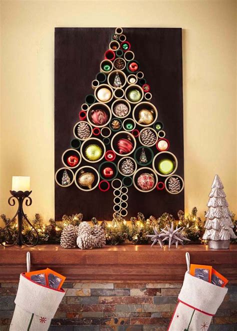 Wall Christmas tree alternative ideas for your festive decoration