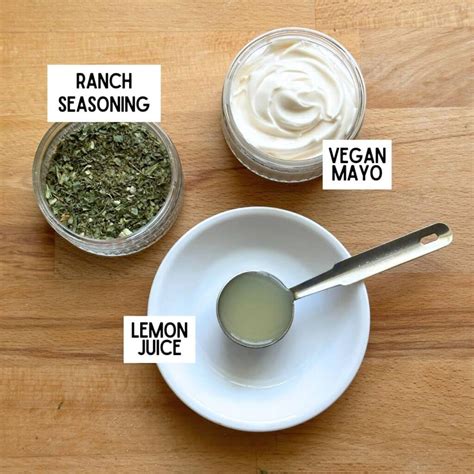 Alternative Dressing To Ranch