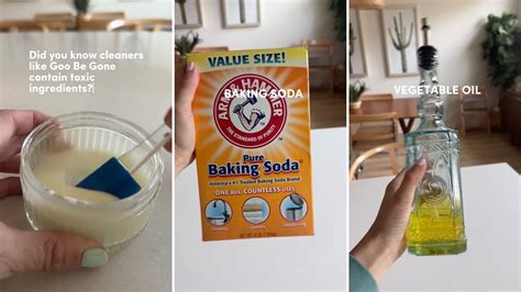 Alternative For Adhesive Remover