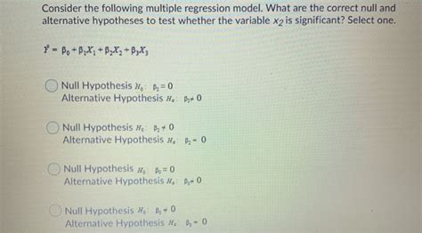 alternative hypothesis for multiple regression example