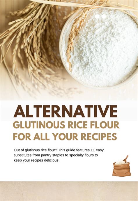 Alternative Of Rice Flour