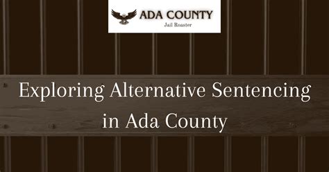 alternative sentencing ada county