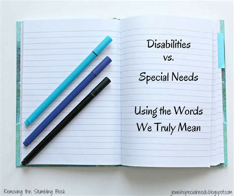 Alternative Words To Special Needs